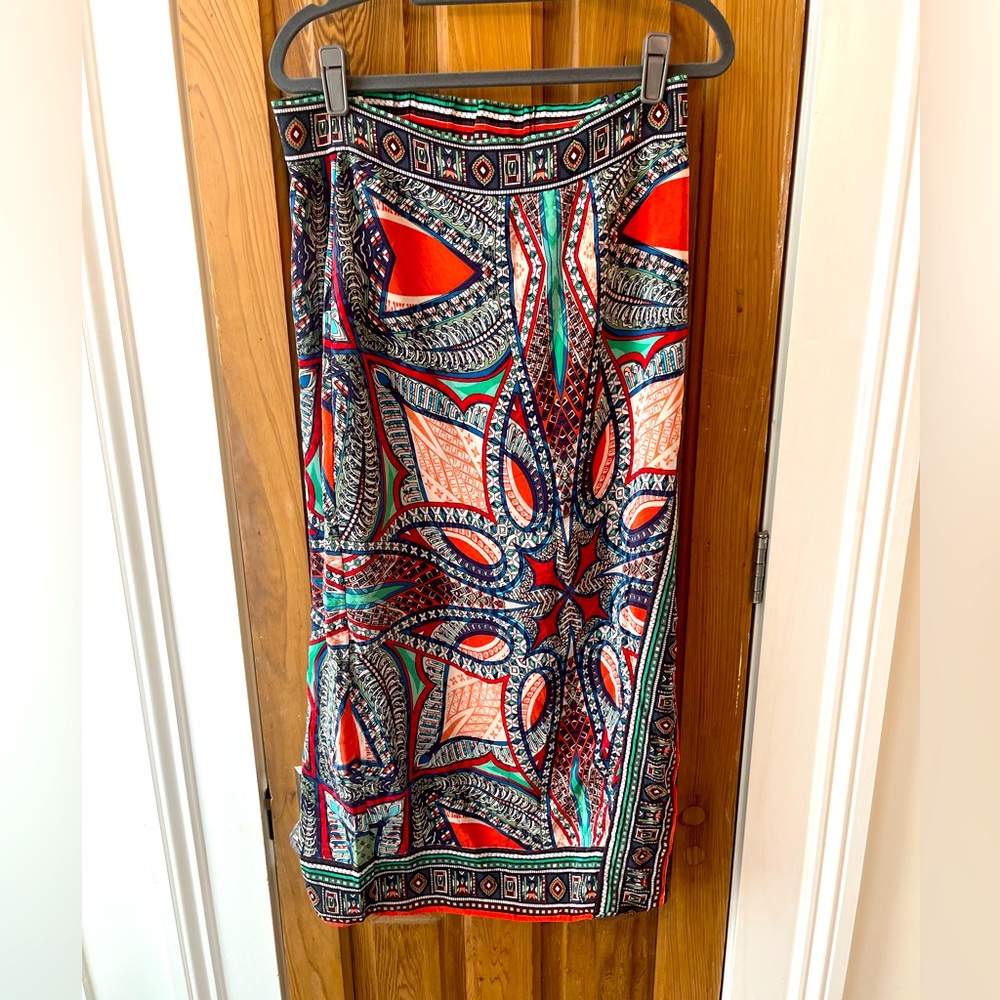 Maeve Silk Maxi Skirt